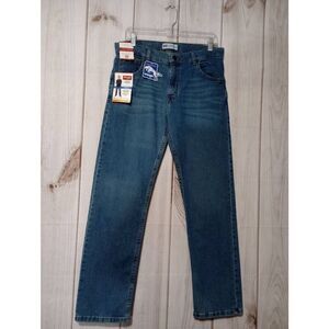Wrangler Jeans Boys 16‎ Husky Adjustable Waist Straight Leg